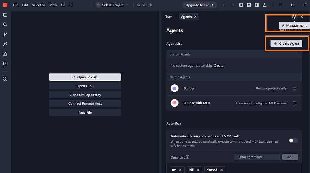 Create Trae AI Agents