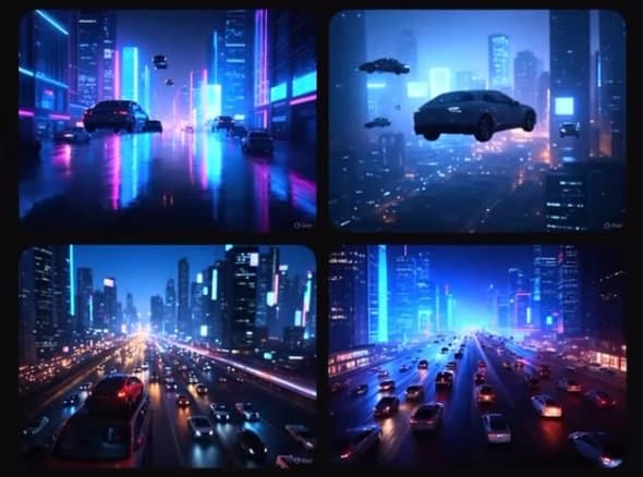 AI Chatbot Test5 Image #3 Futuristic City Generated with Grok