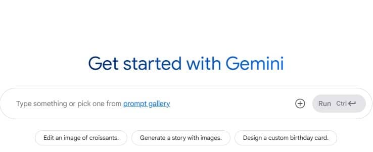 Google AI Studio