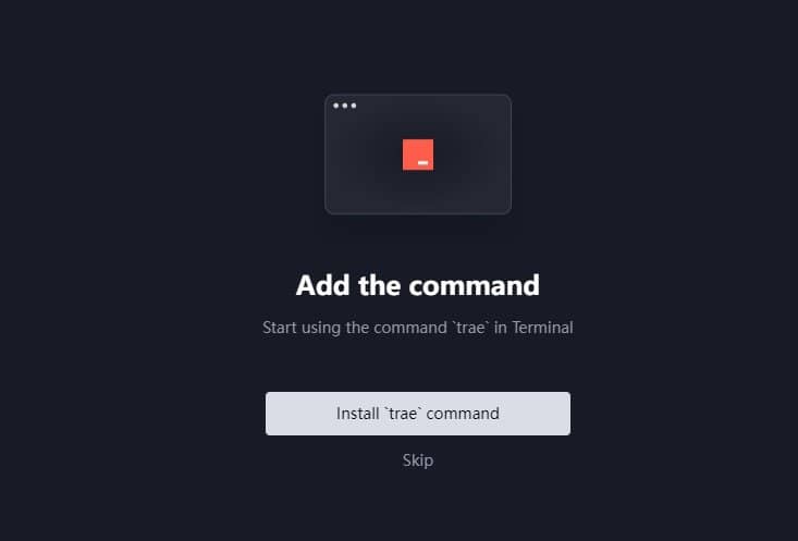 Add Trae Command