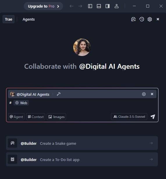 Trae IDE Digital AI Agents